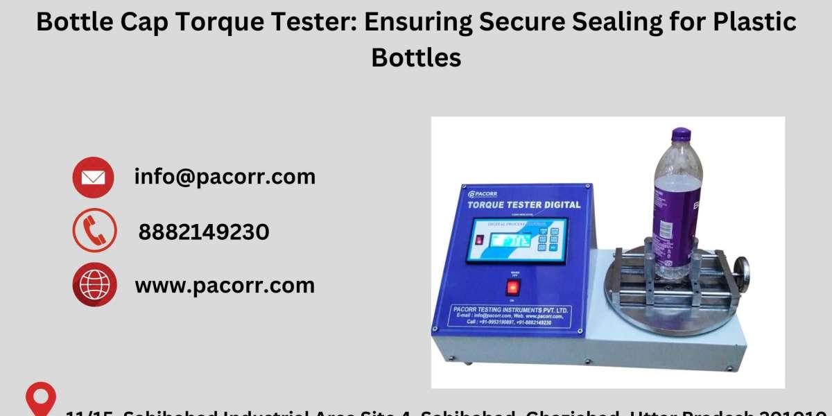 Smart Investment in Quality Control: Finding the Best Bottle Cap Torque Tester Prices at pacorr.com