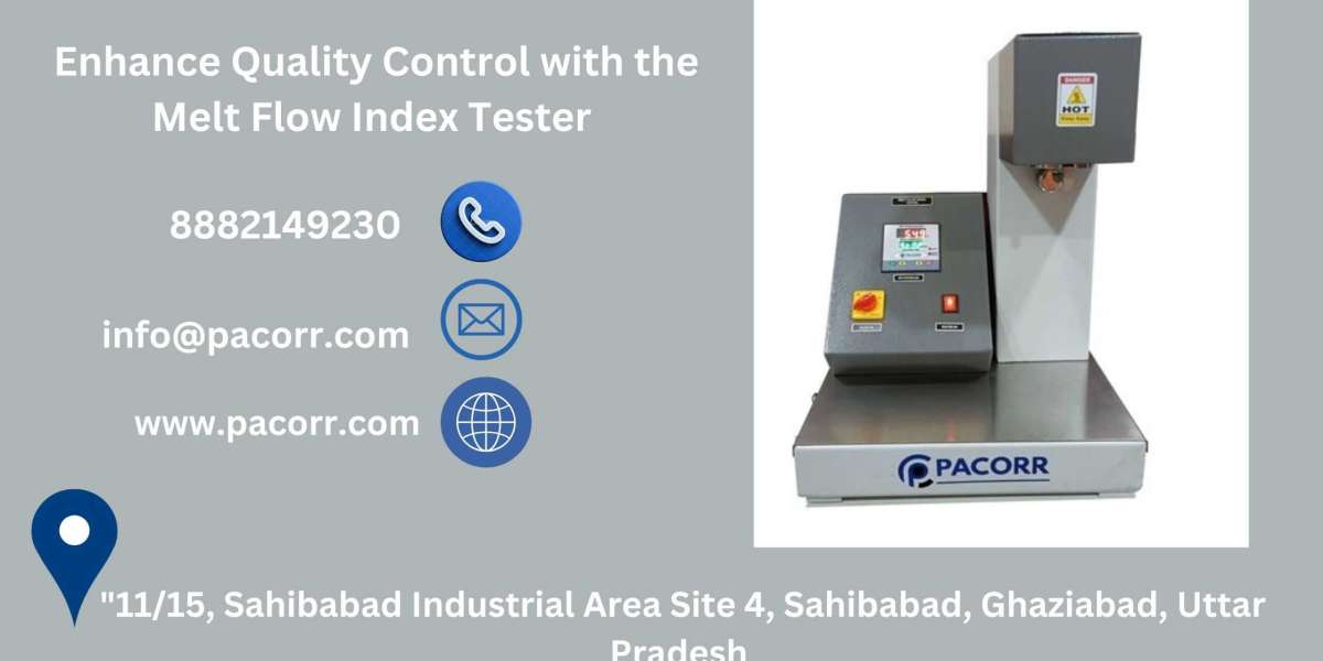 Pacorr’s Melt Flow Index Tester: Empowering Industries with High-Accuracy Polymer Testing Solutions